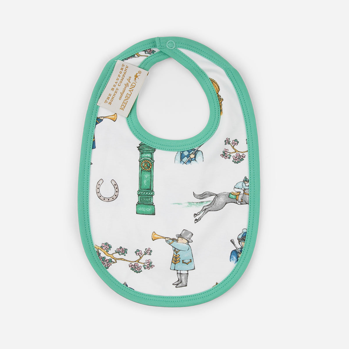 Beaufort Bonnet Keeneland Icons Burp Me Bib