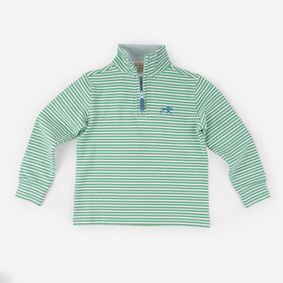 Beaufort Bonnet Keeneland Hayword Stripe 1/2 Zip
