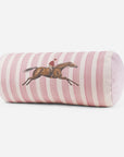 House Of Henry Keeneland Horse & Jockey Stripe Bolster Pillow