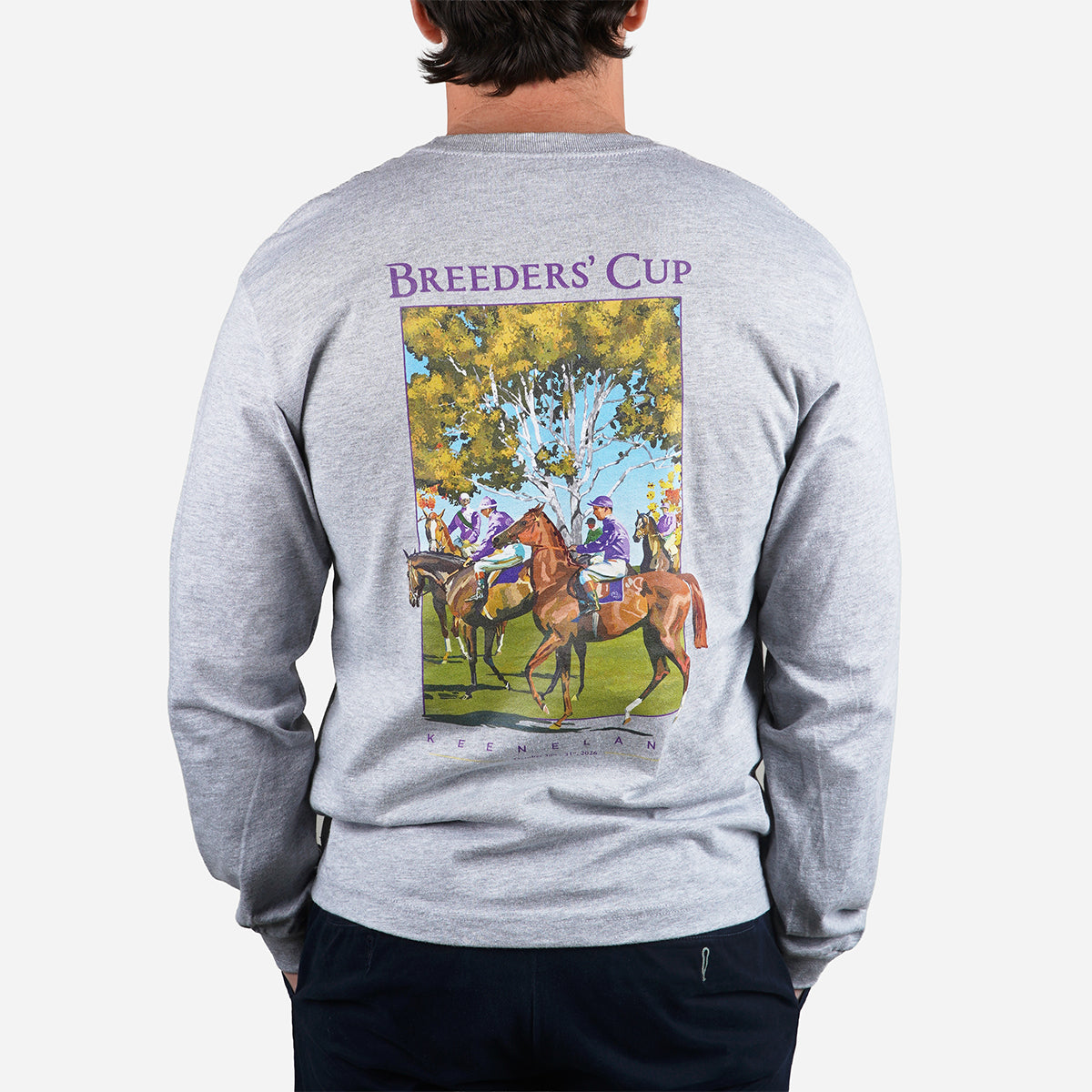 2026 Breeders' Cup Keeneland Paddock Scene Long Sleeve Tee