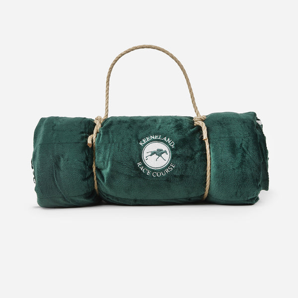Keeneland Race Course Sherpa Blanket – The Keeneland Shop
