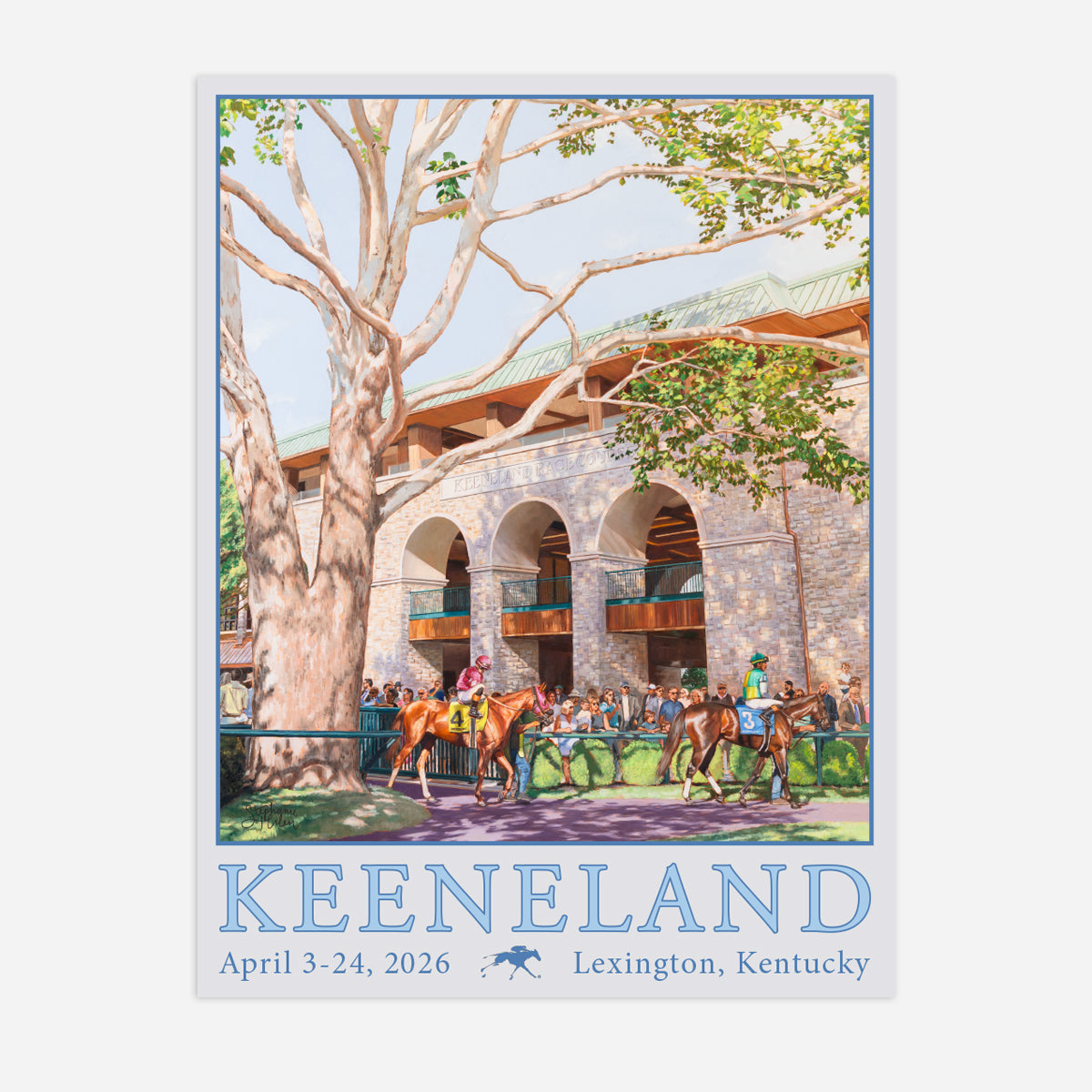 Keeneland Spring 2026 Race Meet Print