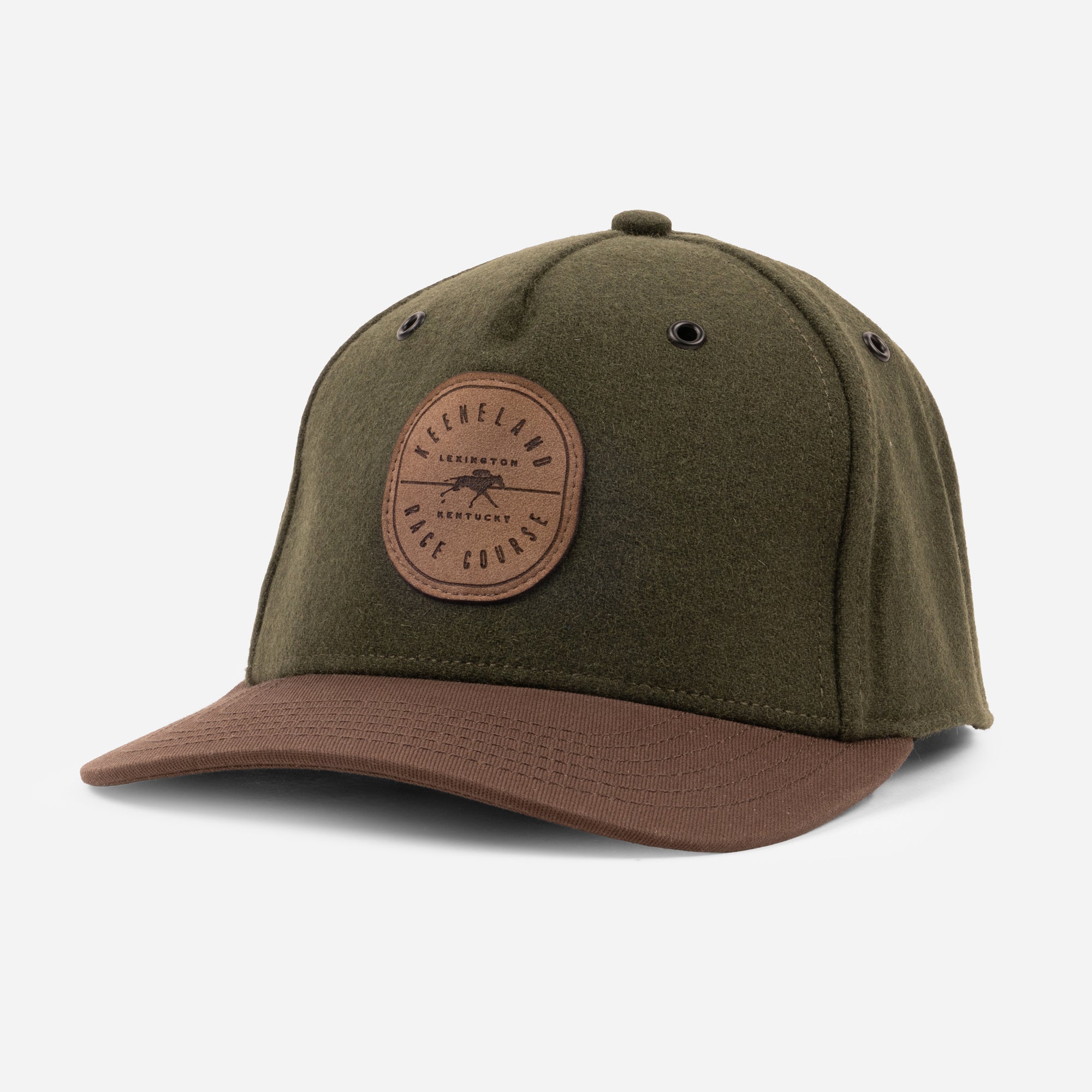 Legacy Keeneland Leather Patch Wool Cut Above Cap