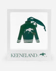 Ahead Keeneland Silks Resin Ornament