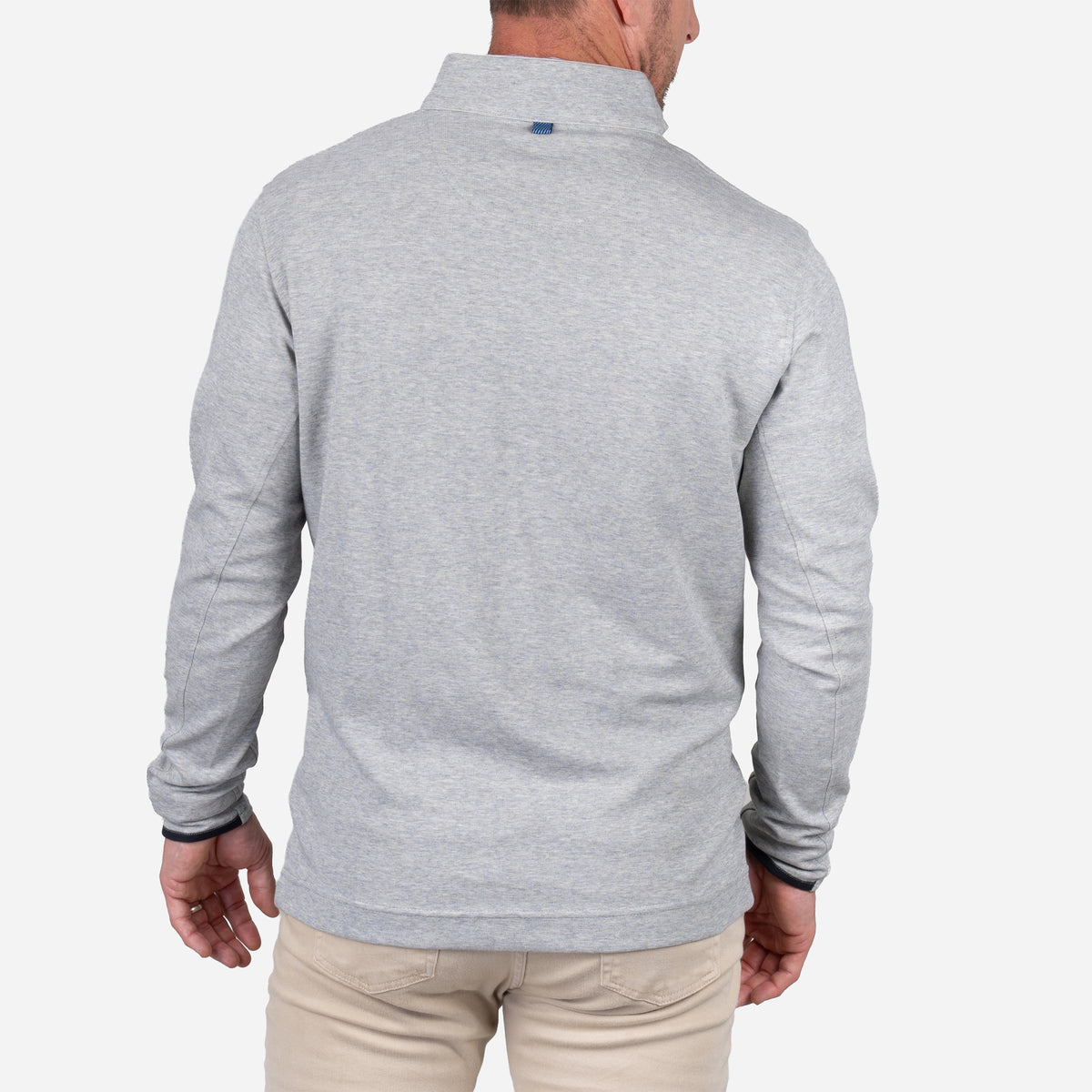 John Morgan Keeneland Men's Plaited 1/4 Zip