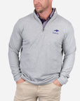 John Morgan Keeneland Men's Plaited 1/4 Zip