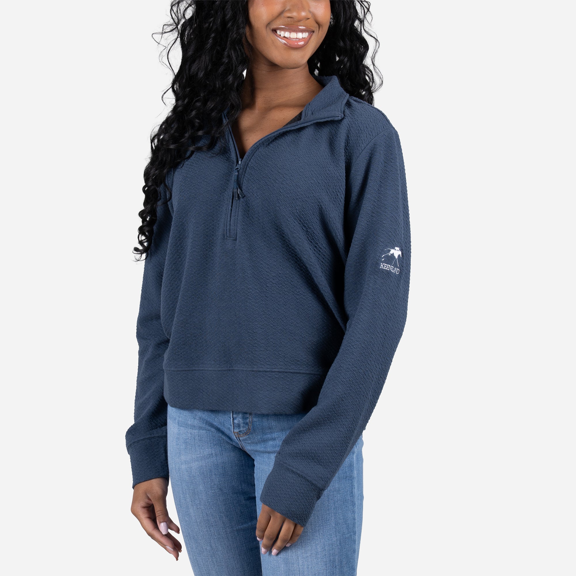 Reworn Keeneland Women's Aria 1/4 Zip
