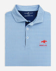 Horn Legend Keeneland Men's Flag Houndstooth Polo