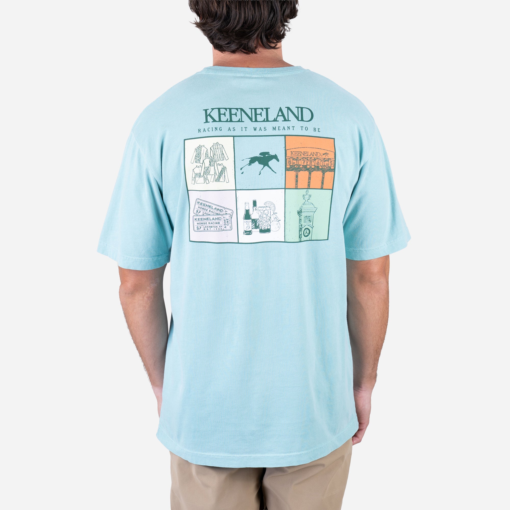 Ouray Keeneland Masters Dyed Tee