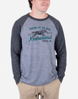 League Keeneland Sprinter Raglan Long Sleeve Tee
