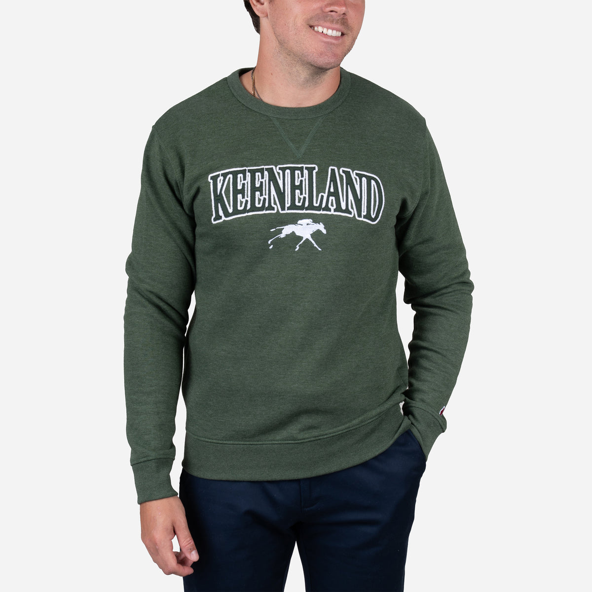 League Keeneland Pax Heritage Crewneck