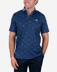 Greyson Keeneland Men's Running Wolf Polo