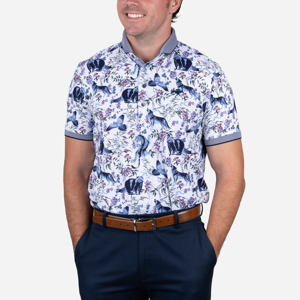 Greyson Keeneland Men's Divine Nirvana Polo