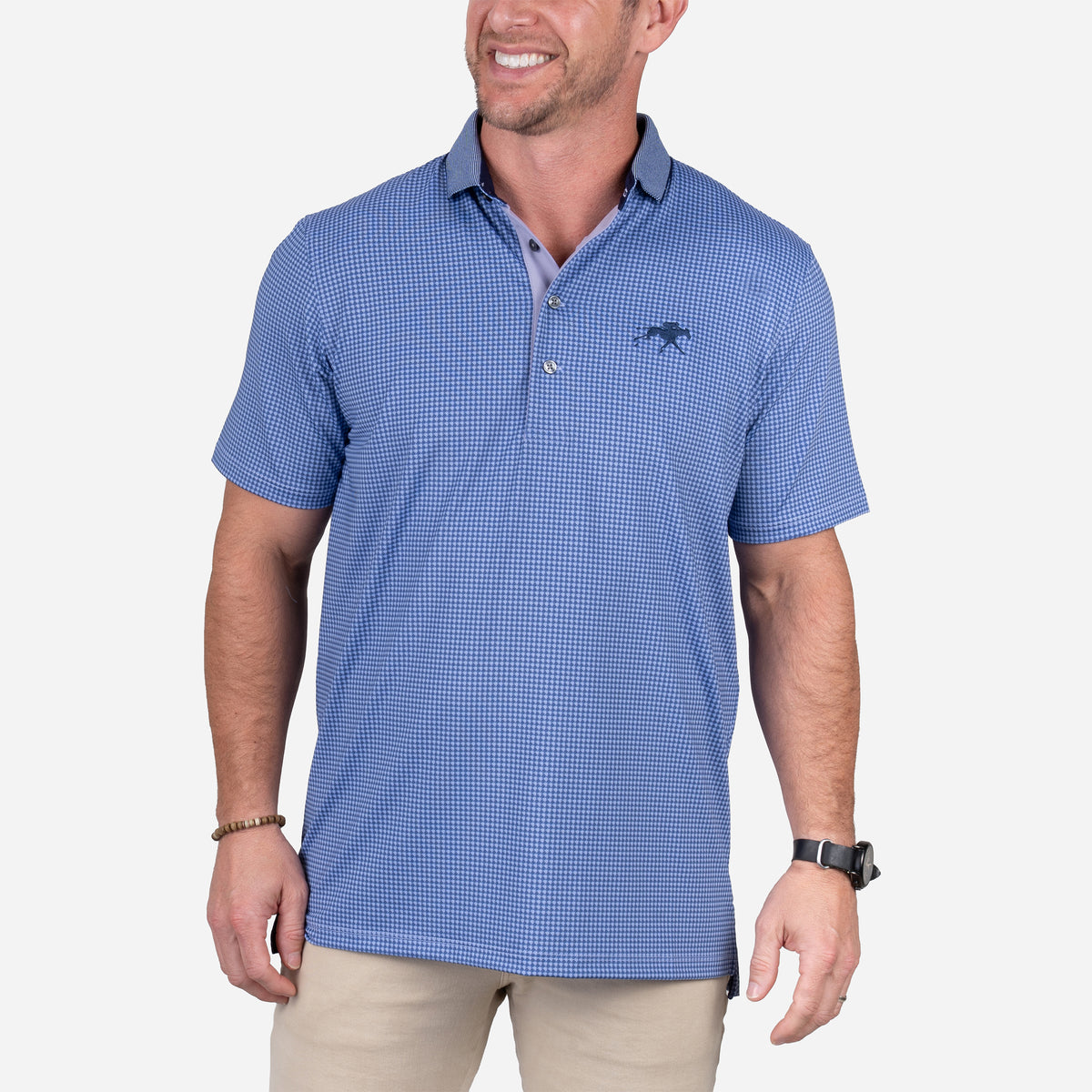 Greyson Keeneland Men's Wolvestooth Polo