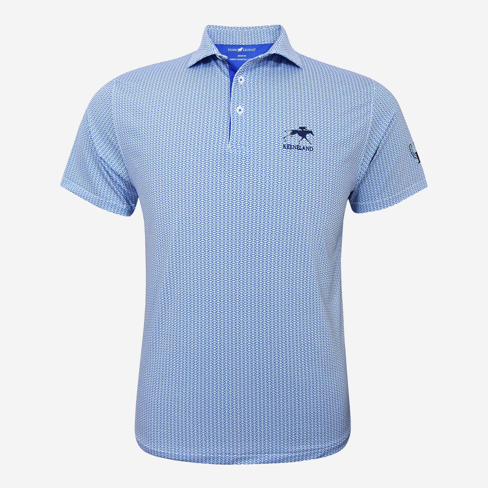 Horn Legend Keeneland Men's Football All Over Polo