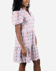 Smith & Quinn Keeneland Women's Navy Horticulture Stripe Dress
