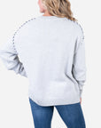 Ellsworth & Ivey Keeneland Women's Pennant Riley Sweater