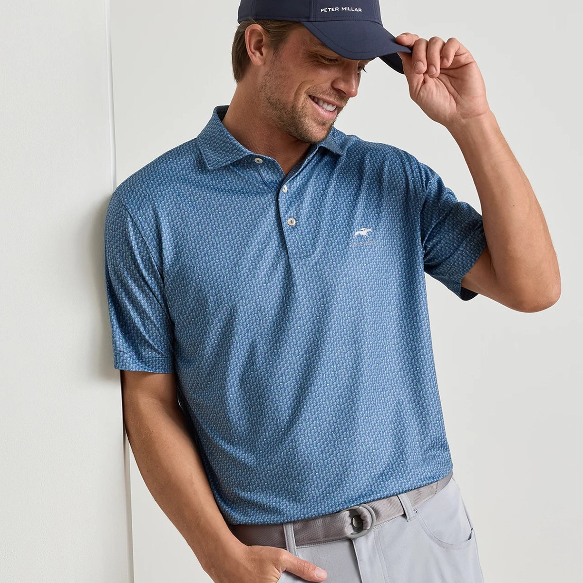 Peter Millar Keeneland Men's Bloody Mary Bar Polo