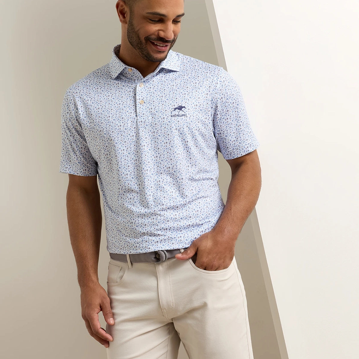 Peter Millar Keeneland Men's Ranch Water Polo