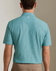 Peter Millar Keeneland Men's Dirty Martini Mesh Polo