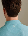 Peter Millar Keeneland Men's Dirty Martini Mesh Polo