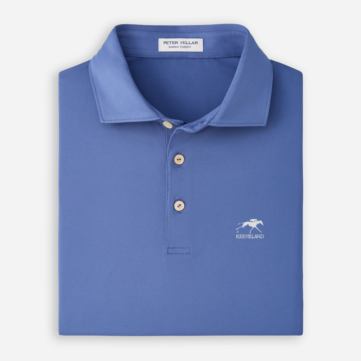 Peter Millar Keeneland Men's Solid Polo