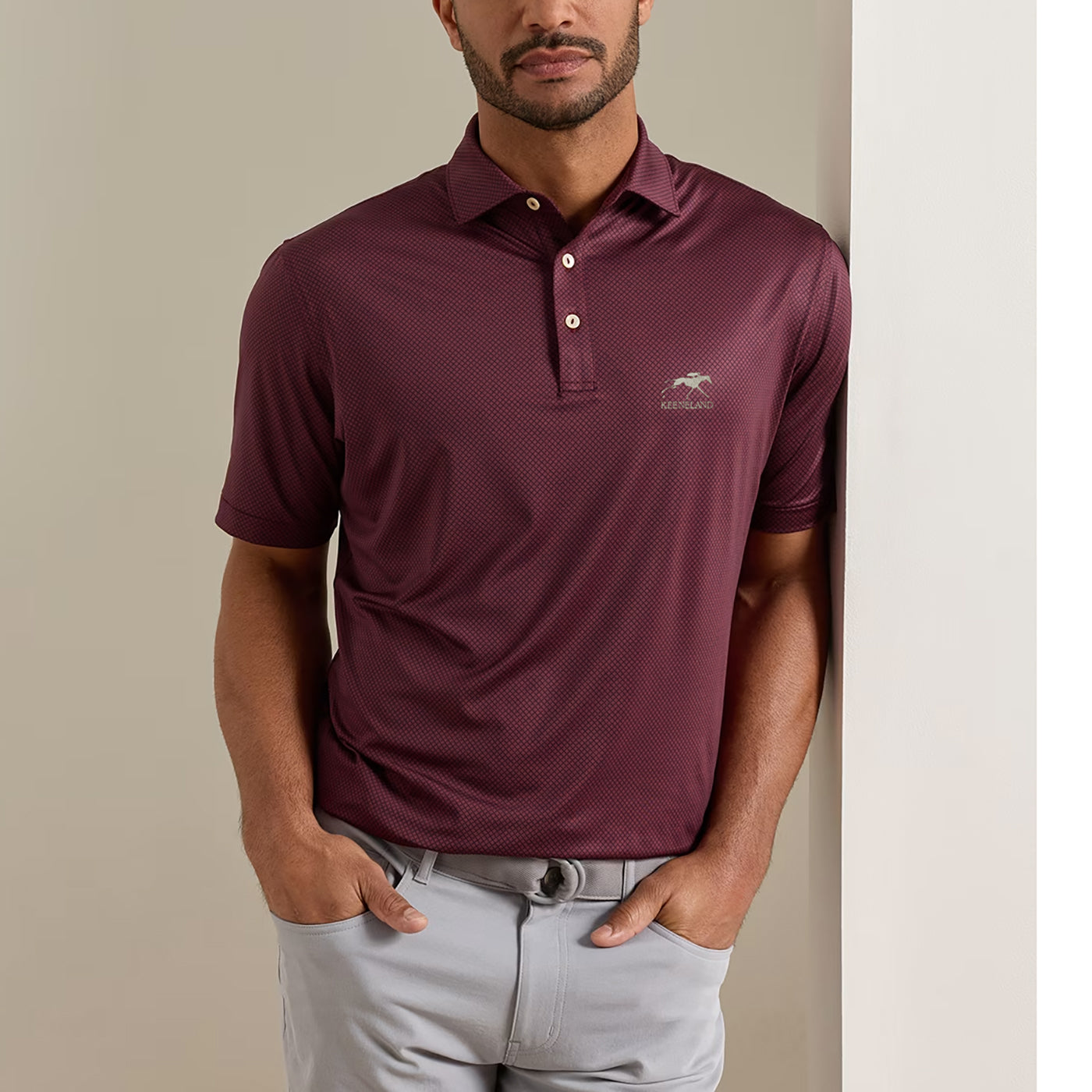 Peter Millar Keeneland Men's Fulton Polo