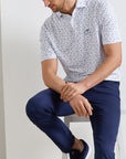 Peter Millar Keeneland Men's Read The Putt Polo