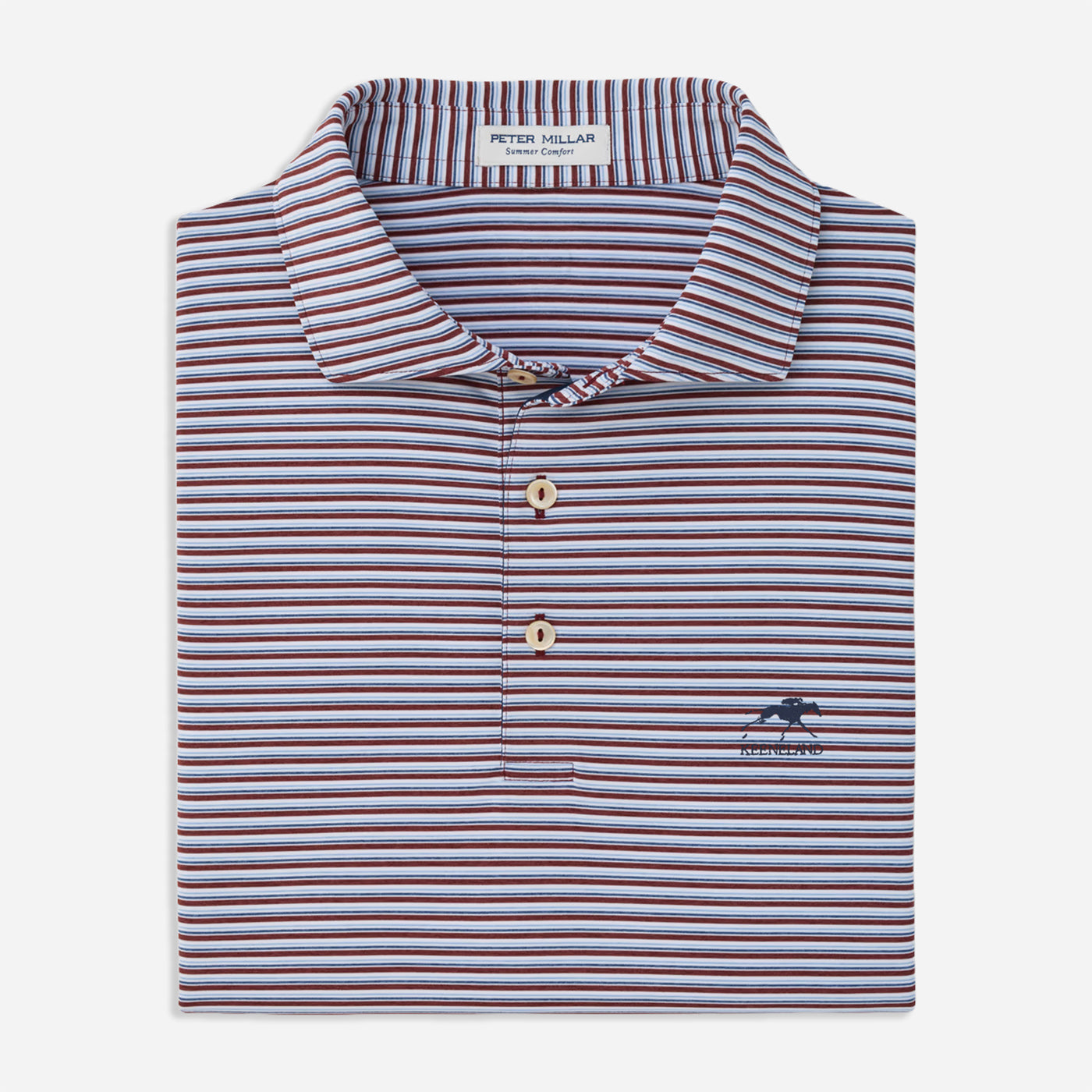 Peter Millar Keeneland Men's Brooks Polo