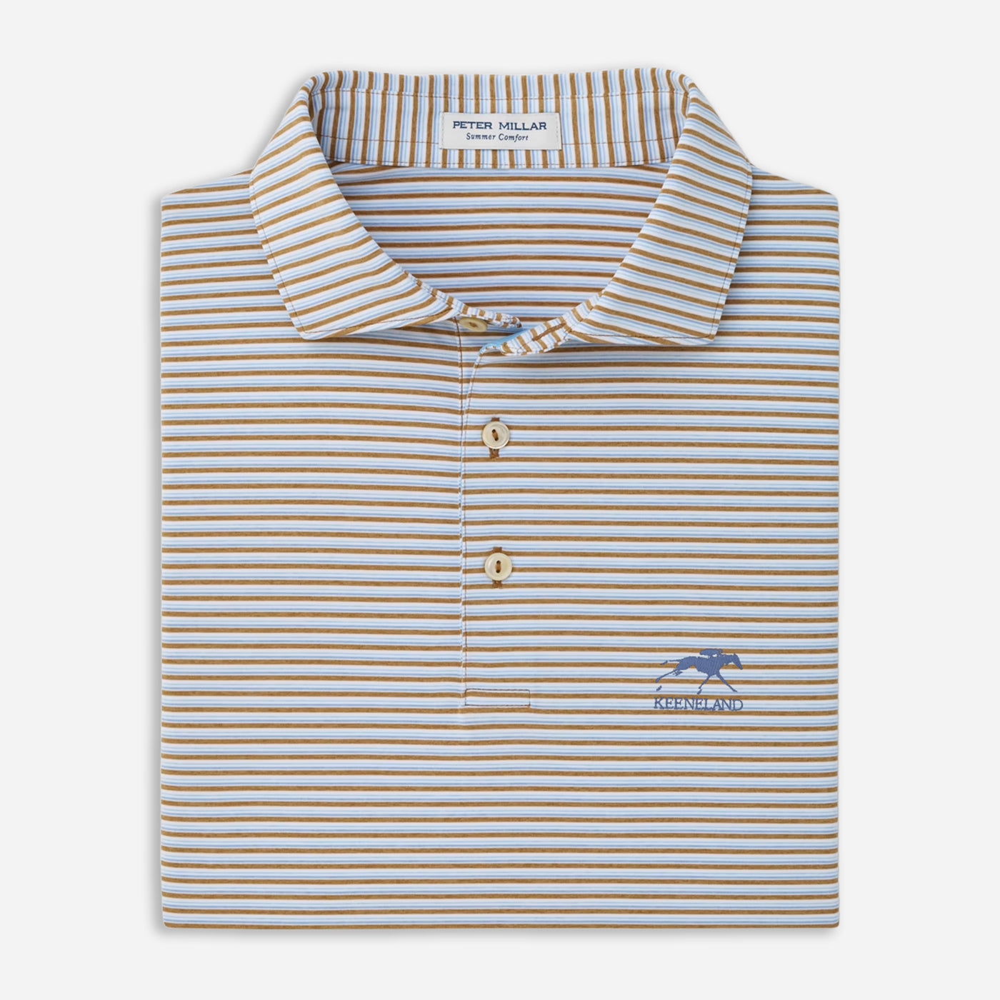Peter Millar Keeneland Men's Brooks Polo
