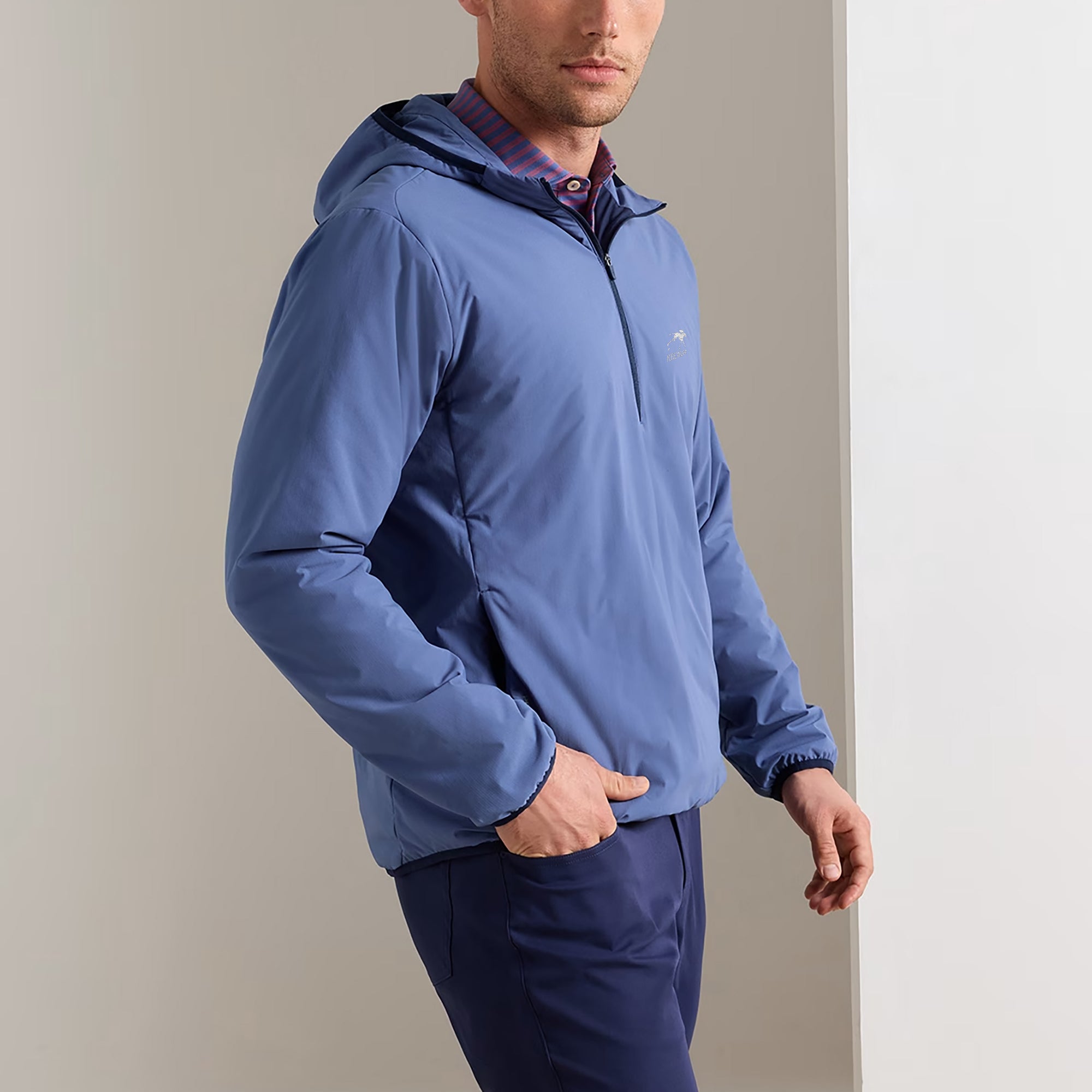 Peter Millar Keeneland Men's Ridge Half Zip Hoodie