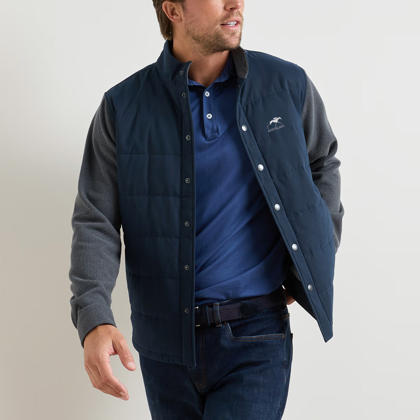 Peter Millar Keeneland Men's Bedford Hybrid Snap Jacket