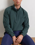Peter Millar Keeneland Men's Shield 1/2 Zip Rain Shell
