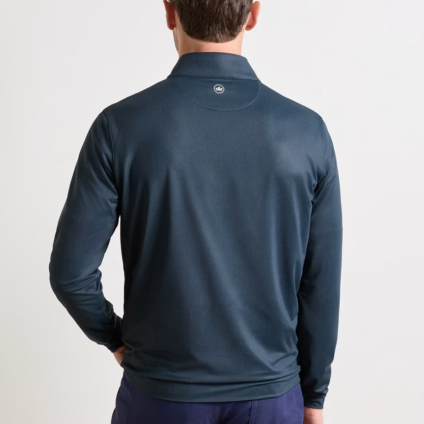 Peter Millar Keeneland Men's Herringbone Perth 1/4 Zip