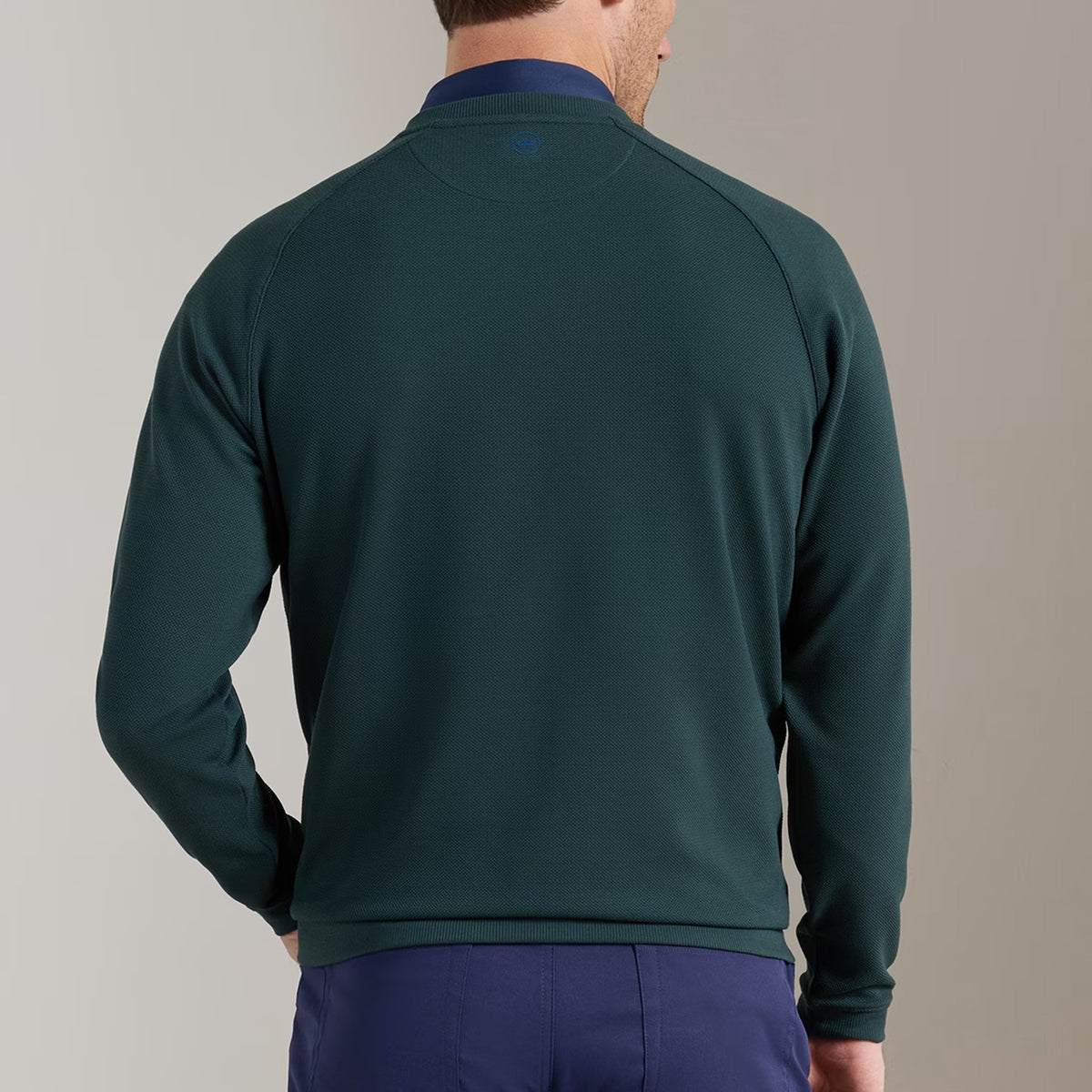 Peter Millar Keeneland Men's Cradle Pique Crewneck