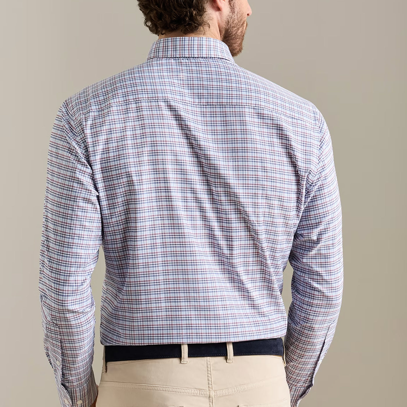 Peter Millar Keeneland Men's Wayne Twill Sport Shirt