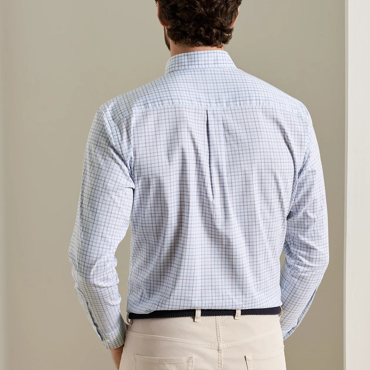Peter Millar Keeneland Men's Bruce Crown Lite Sport Shirt