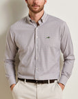 Peter Millar Keeneland Men's Axel Twill Sport Shirt