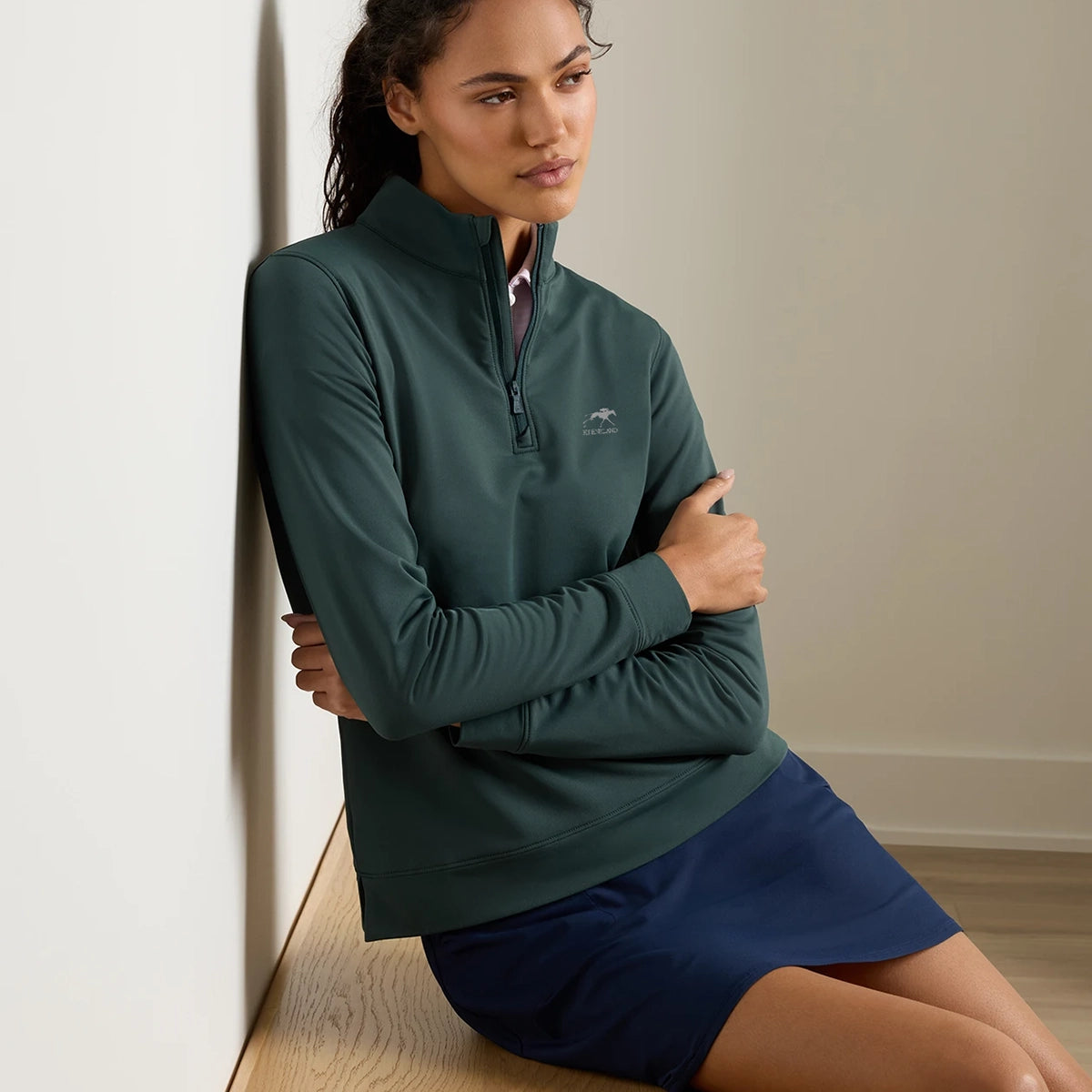 Peter Millar Keeneland Women's Perth 1/4 Zip