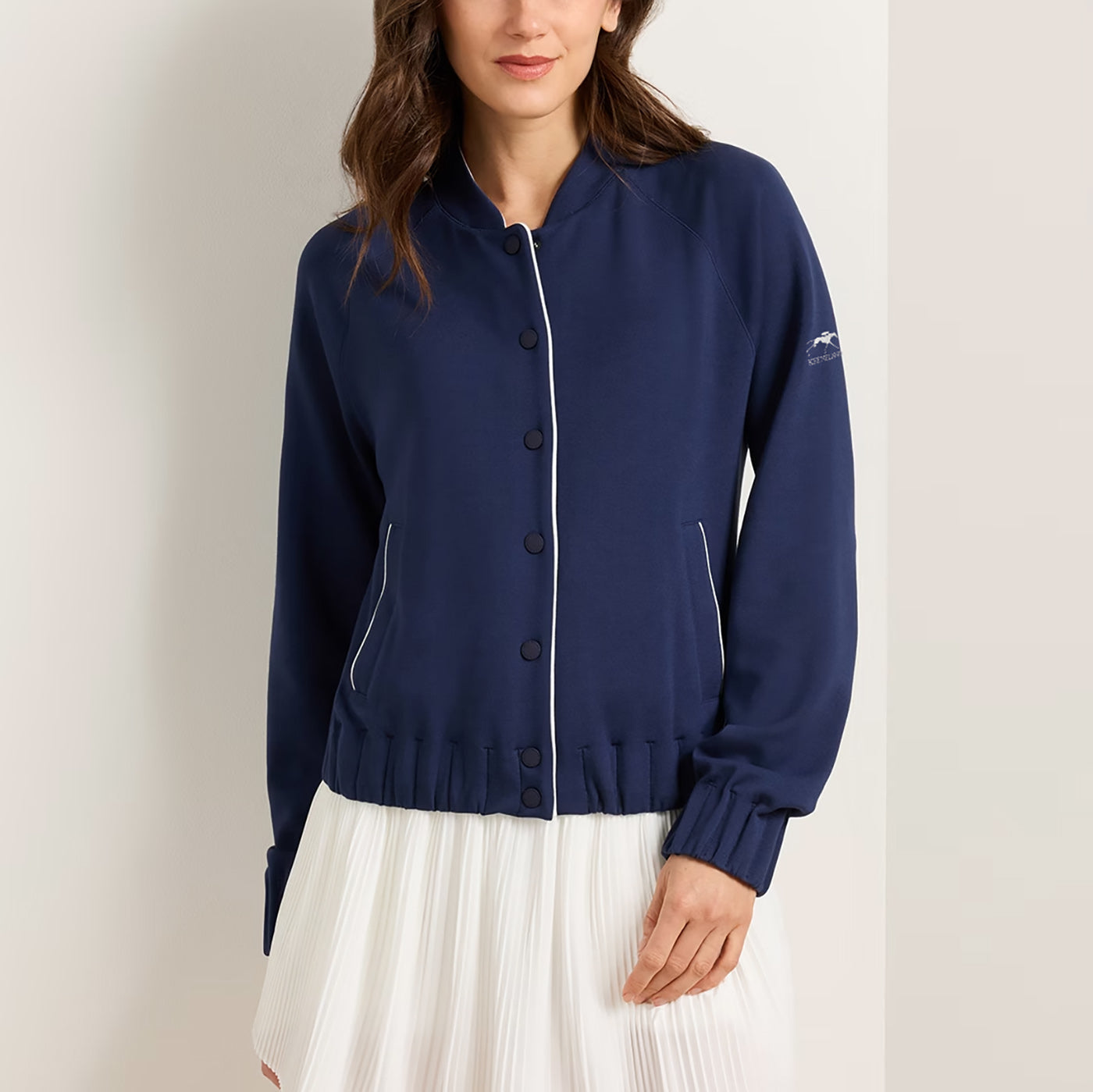 Peter Millar Keeneland Women's Flora Knit Bomber