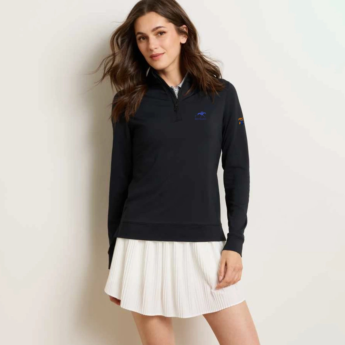 Peter Millar Keeneland Women's UK Perth 1/4 Zip