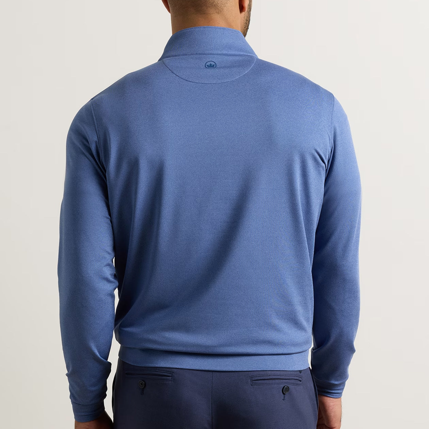 Peter Millar Keeneland Men's UK Perth Melange 1/4 Zip