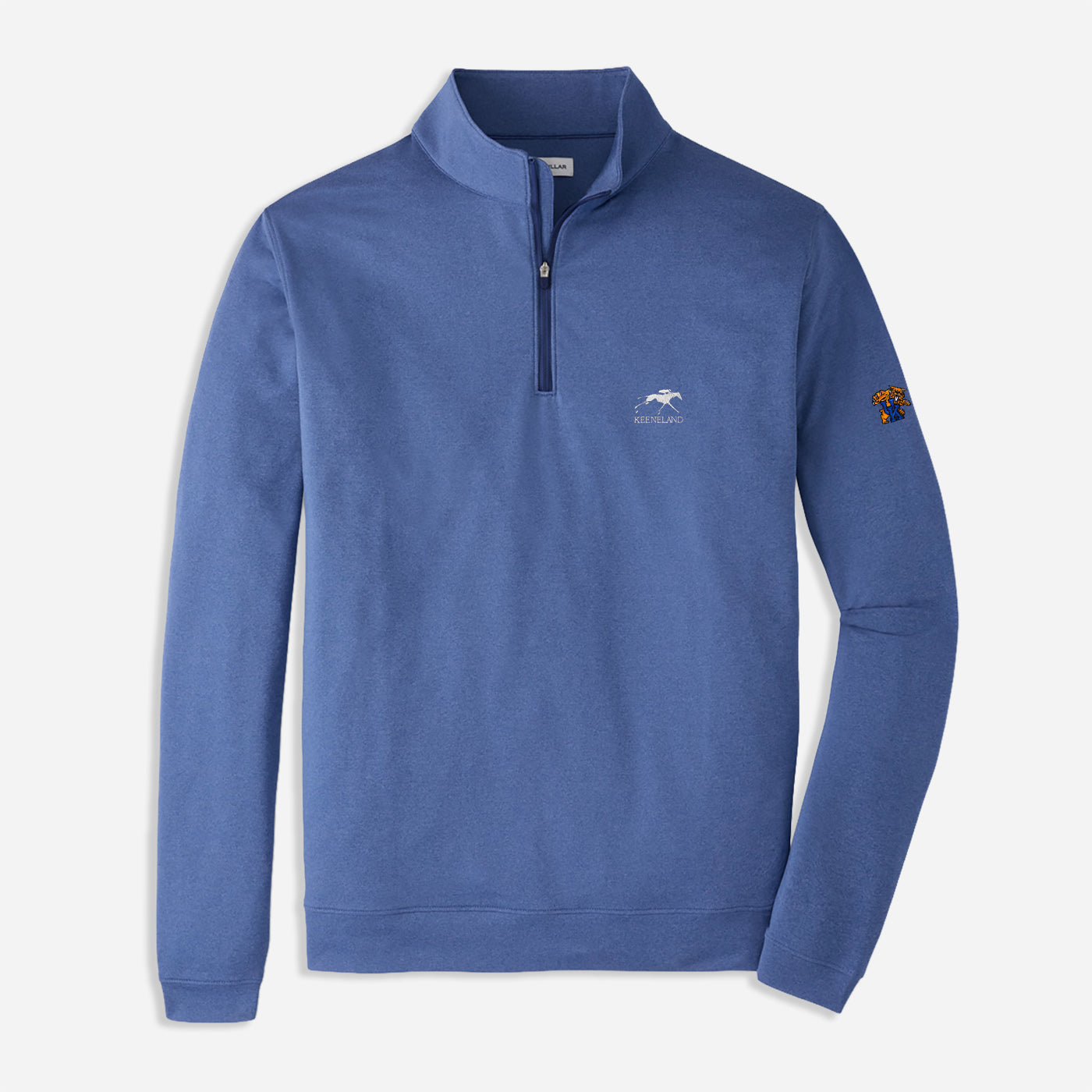 Peter Millar Keeneland Men's UK Perth Melange 1/4 Zip