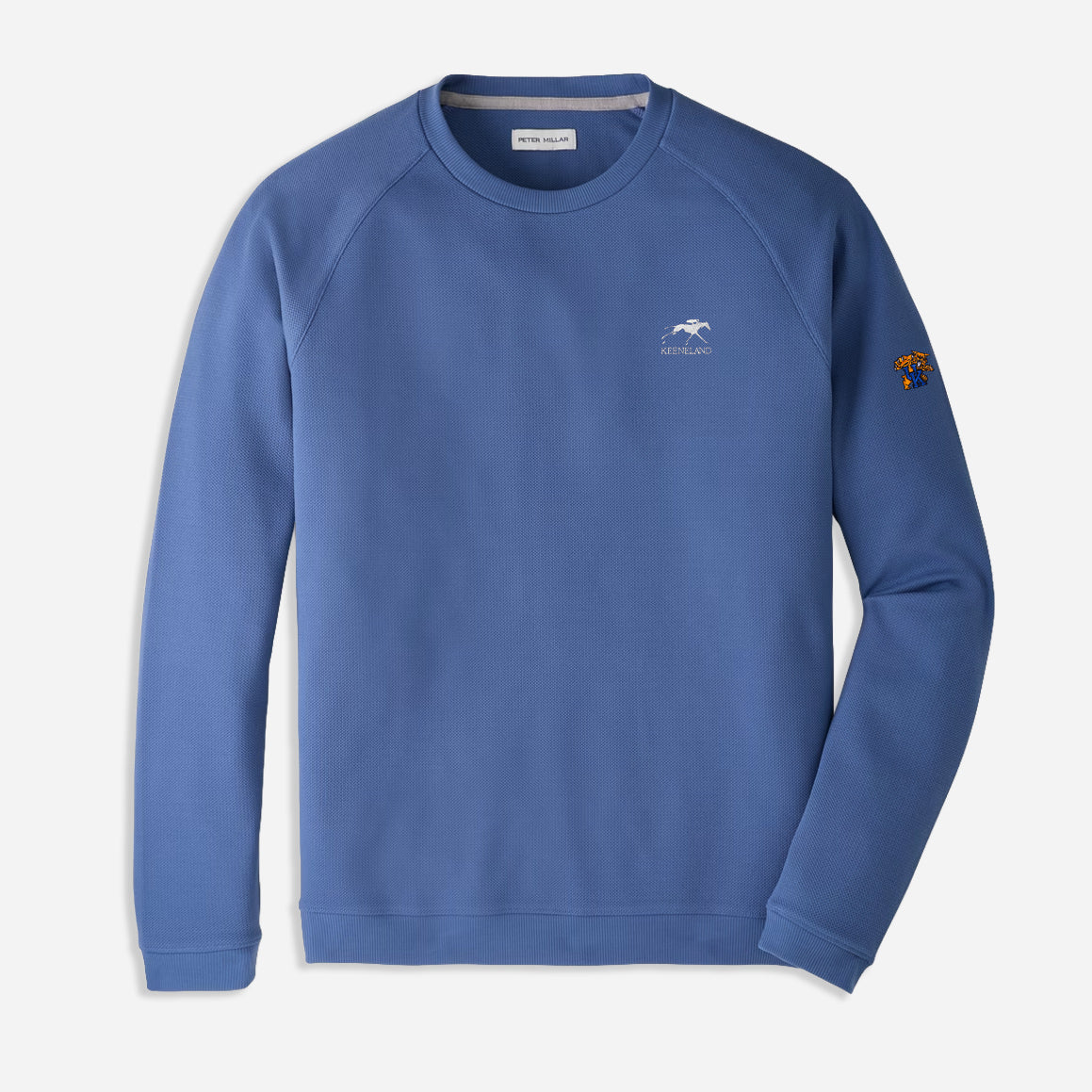 Peter Millar Keeneland Men's UK Cradle Pique Crewneck