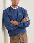 Peter Millar Keeneland Men's UK Cradle Pique Crewneck