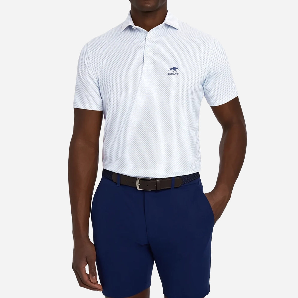 Holderness &amp; Bourne Keeneland Men's Cromwell Golf Tees Polo