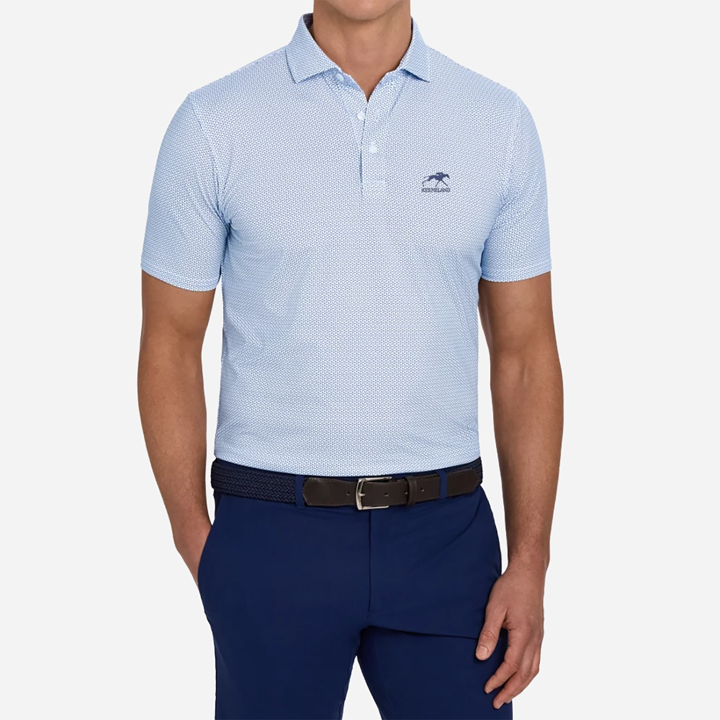 Holderness &amp; Bourne Keeneland Men's Abbington Golf Tee Polo