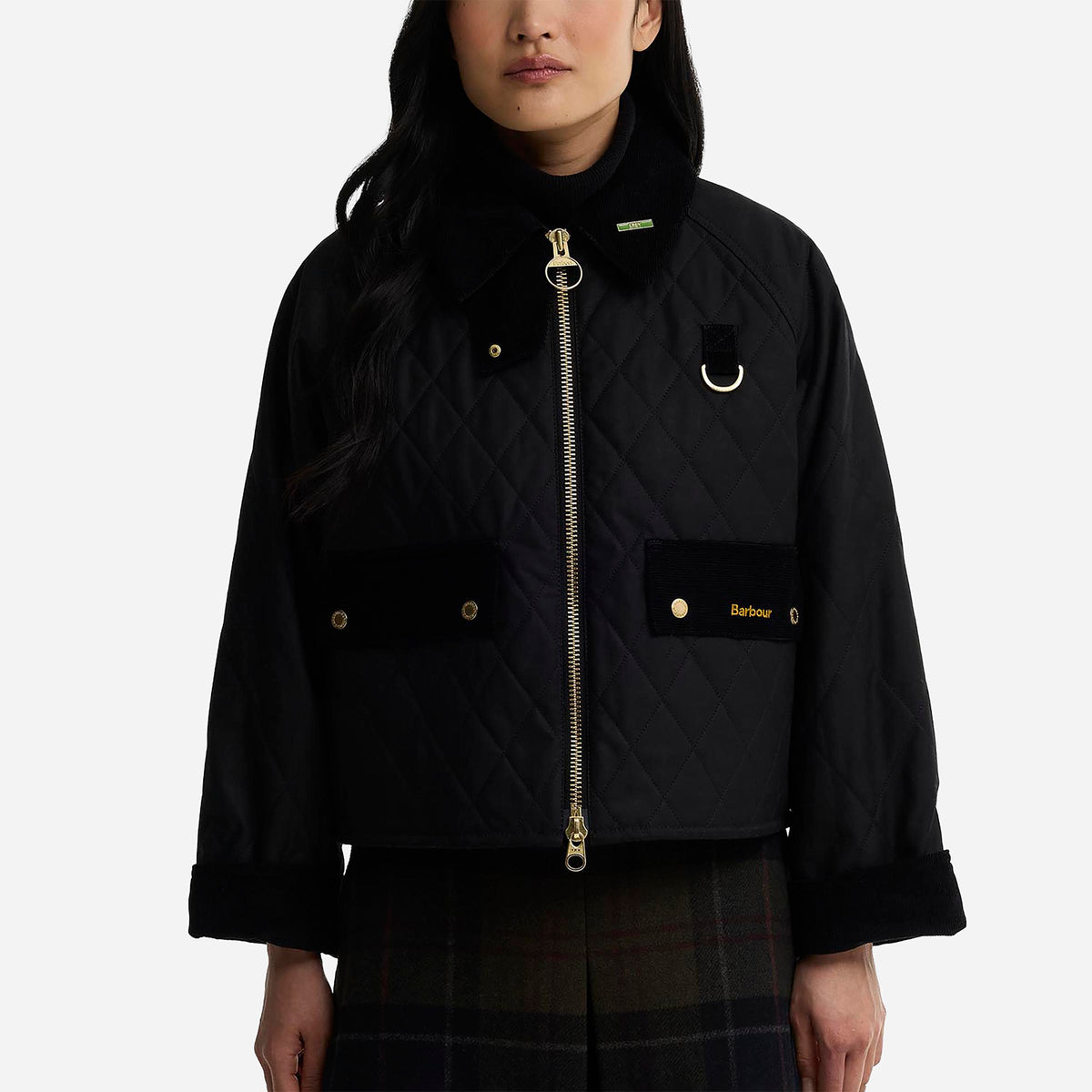 Barbour Women's Icons Quilted Wax Jacket