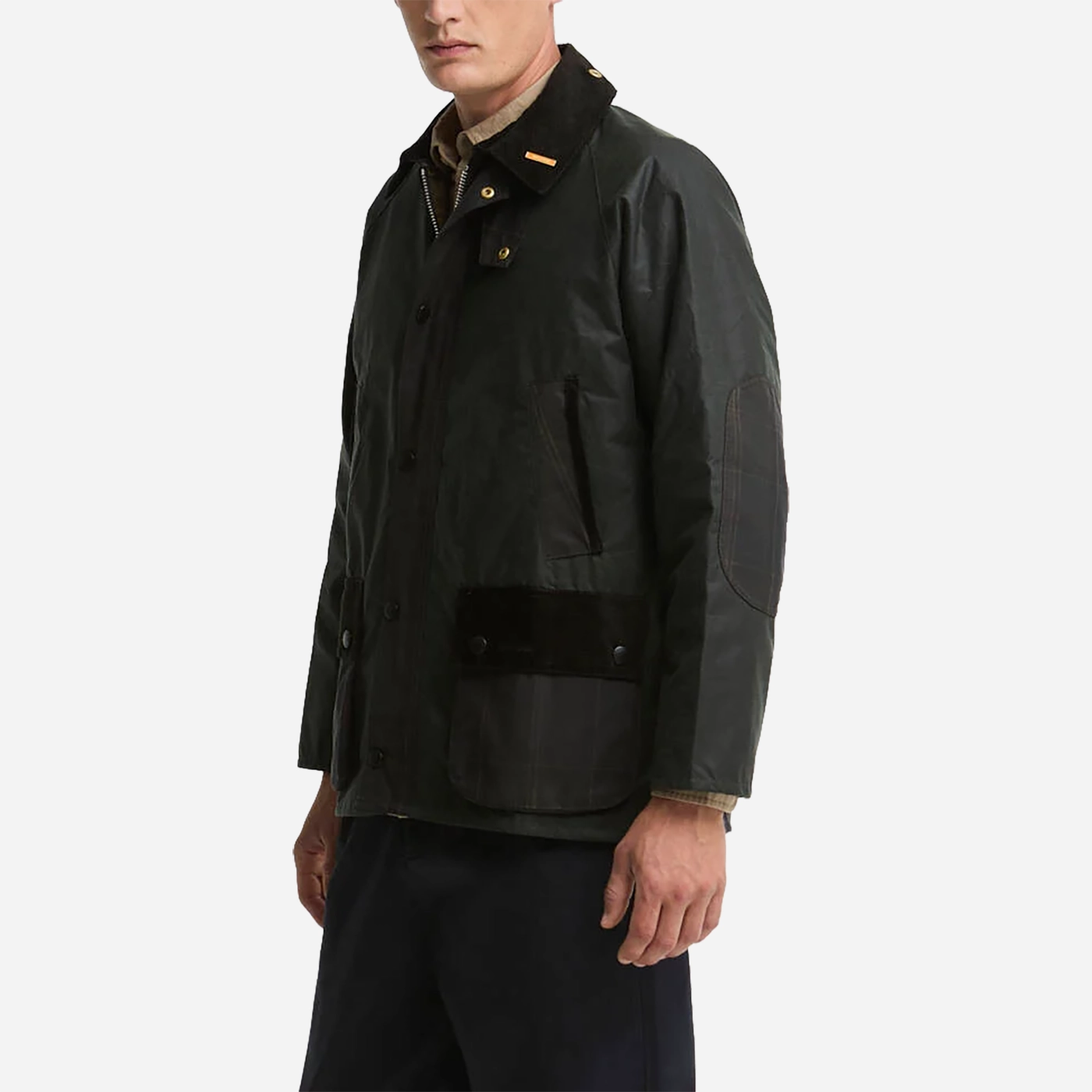 Barbour Men's Icons Patch Bedale Wax Jacket