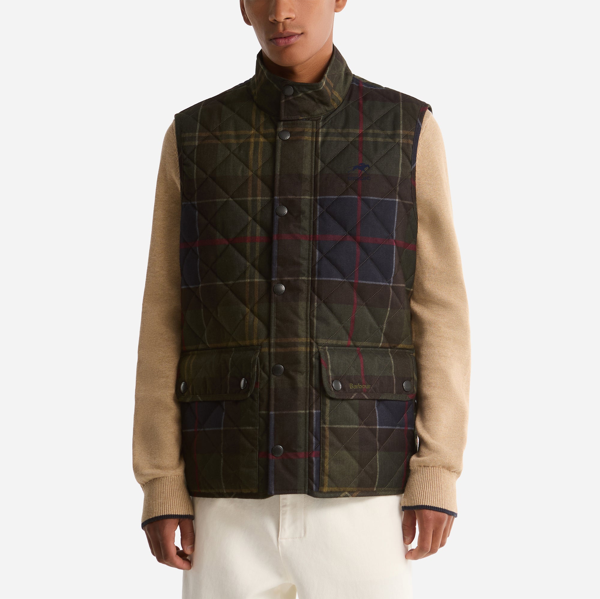 Barbour Keeneland Men's Icons Tartan Lowerdale Gilet